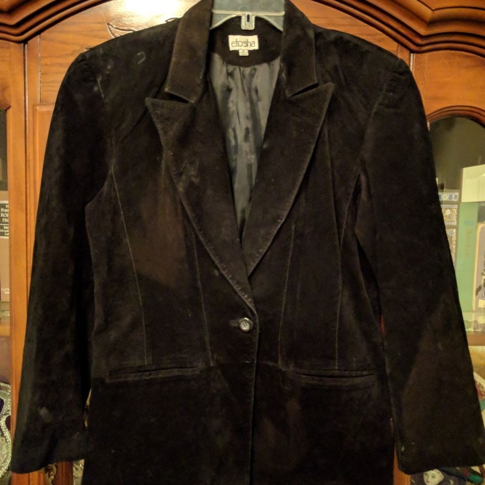 Vintage Suede Blazer